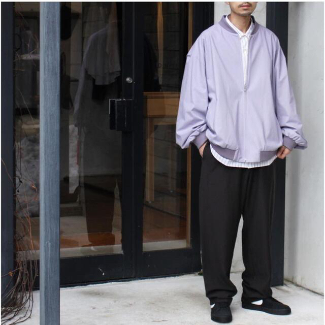 SUNSEA(サンシー)の値下げ可！定価6万！【URU】OVERSIZED ZIP UP BLOUSON  メンズのジャケット/アウター(ブルゾン)の商品写真