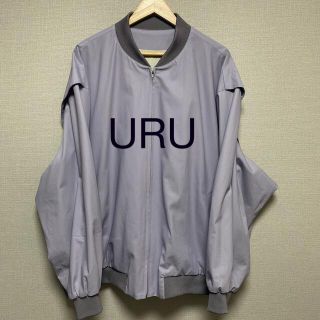 サンシー(SUNSEA)の値下げ可！定価6万！【URU】OVERSIZED ZIP UP BLOUSON (ブルゾン)