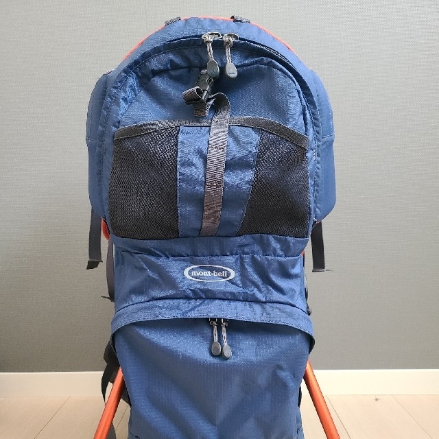 mont bell(モンベル)のモンベル　tortoise様専用　ベビーキャリア（サンシェード付き）　背負子 スポーツ/アウトドアのアウトドア(登山用品)の商品写真