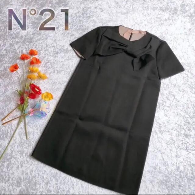 白 フリル付 美品 N°21 ヌメロ きれいめ トップス | tatihome.com