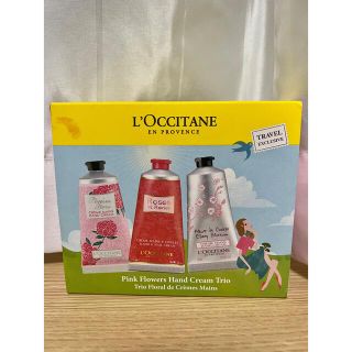 ロクシタン(L'OCCITANE)のロクシタン ハンドクリーム ピンクフラワーハンドクリーム トリオ(ハンドクリーム)