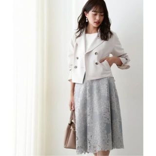 プロポーションボディドレッシング(PROPORTION BODY DRESSING)の新品＊PROPORTION BODY DRESSING＊配色フレアスカート(ひざ丈スカート)