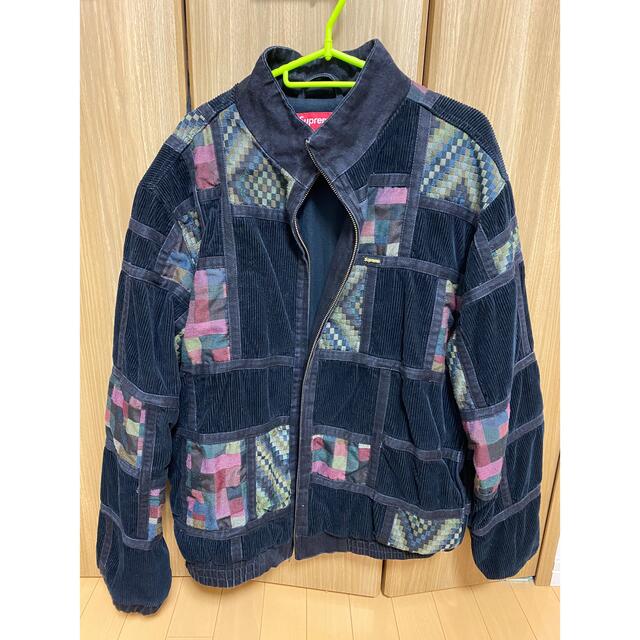 supreme corduroy patchwork denim jacket - ジャケット/アウター