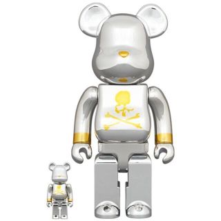 マスターマインドジャパン(mastermind JAPAN)のBE@RBRICK mastermind JAPAN SILVER ベアブリ(その他)