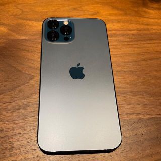 アイフォーン(iPhone)のiPhone12 promax 128gb パシフィックブルー(スマートフォン本体)