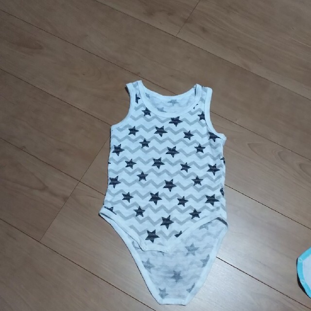 ロンパース 3着セット キッズ/ベビー/マタニティのキッズ服男の子用(90cm~)(下着)の商品写真