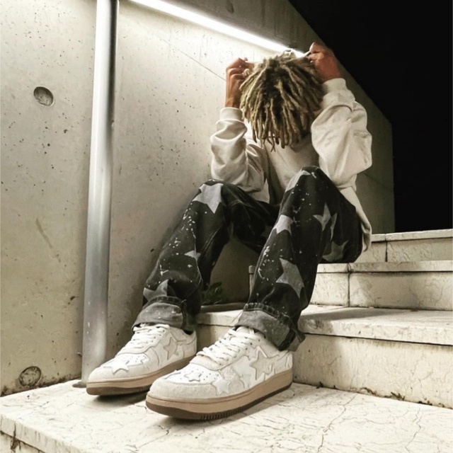 A BATHING APE - esenes CREAMSTA 27.5 新品未使用品 bapestaの通販 by