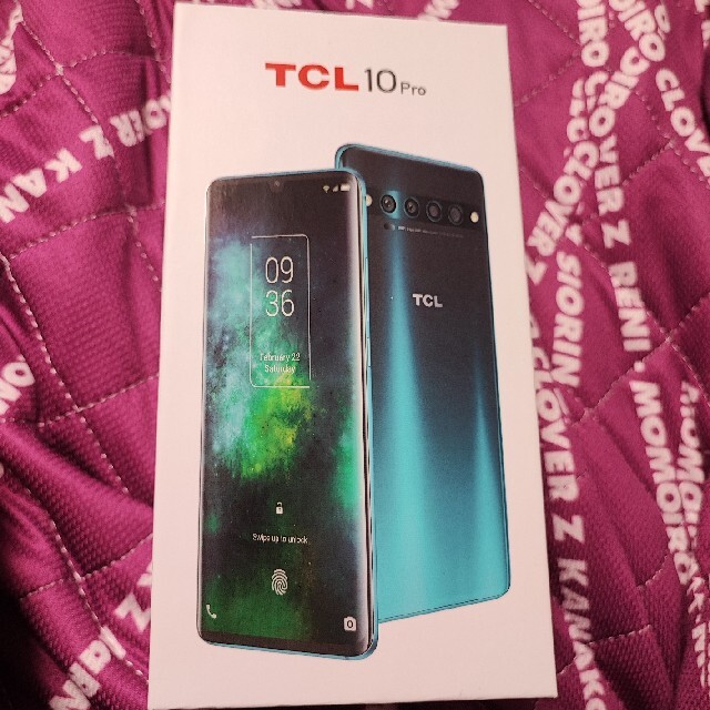 TCL10Pro SIMフリー　国内版　フォレストグリーン　ケース付き