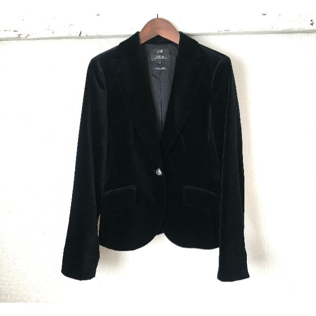 23区 J042 23区 ベロア ジャケット 38 黒フォーマル セレモニー卒業式秋冬春の通販 By Piclo S Shop ニジュウサンクならラクマ