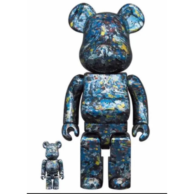 BE@RBRICK Jackson Pollock 100％400％MEDICOMTOYPLUS