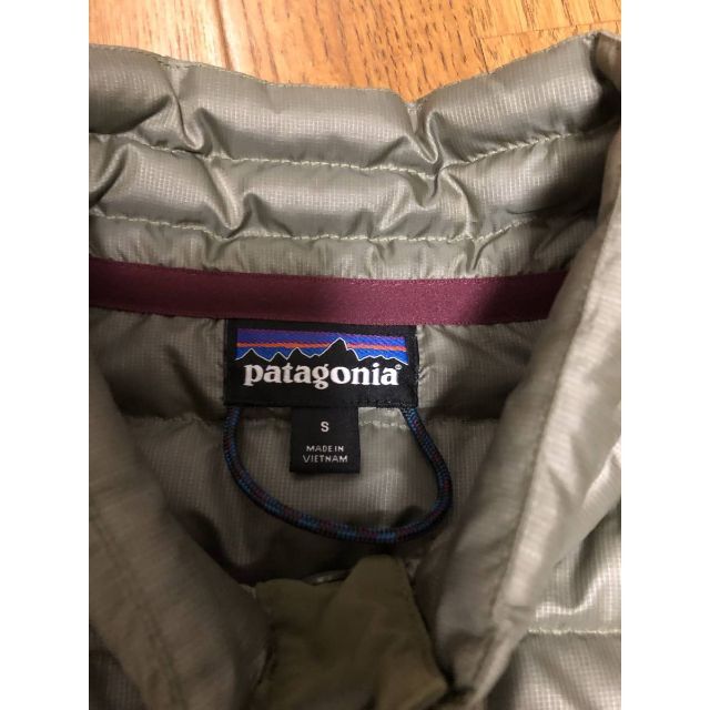 patagonia　パタゴニア　スナップT　プルオーバー　ダウン　S　カーキ系 2