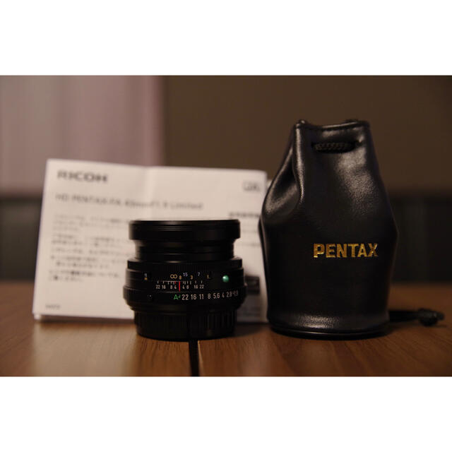 PENTAX(ペンタックス)のHD PENTAX FA43mmF1.9 Limited (黒) スマホ/家電/カメラのカメラ(レンズ(単焦点))の商品写真