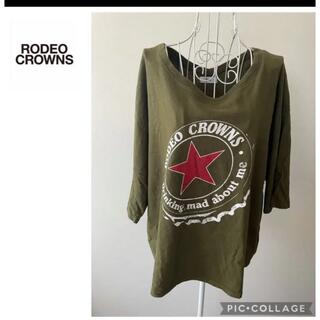 ロデオクラウンズ(RODEO CROWNS)の【ロデオクラウンズ】カットソー(カットソー(半袖/袖なし))