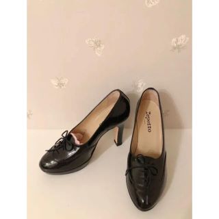 レペット(repetto)のRepetto レペット ブラックエナメル ハイヒール(ハイヒール/パンプス)