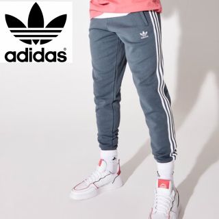 adidas - アディダス オリジナルス ボトムス 3ストライプ パンツ M