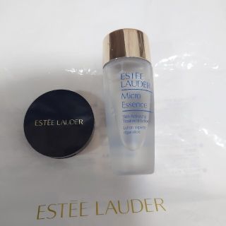 エスティローダー(Estee Lauder)の新品！エスティーローダー　マイクロエッセンスローションとリップクリームセット(化粧水/ローション)