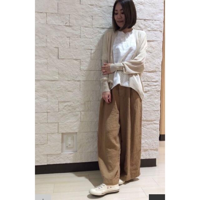 pas de calais - 週末限定お値下げ パドカレ pas de calais リネン ... 週末お値下げ!リネンパンツ!