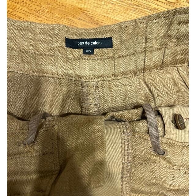 pas de calais - 週末限定お値下げ パドカレ pas de calais リネン ... 週末お値下げ!リネンパンツ!