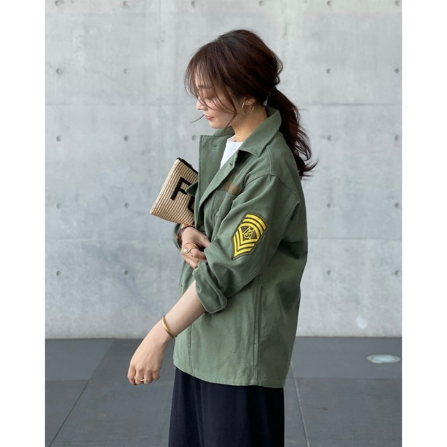 MADISONBLUE - 【MADISON BLUE 】MILITARY JACKET /カーキ/02の通販 by