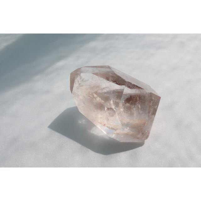 天然石 ピンクエンジェルラダークォーツ 水晶 ポイント 六角柱 ① 天然石 ピンクエンジェルラダークォーツ 水晶 ポイント 六角柱 ①