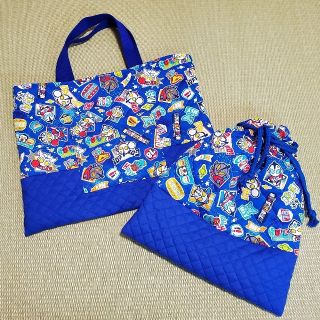 入学入園セット(レッスンバック、巾着袋)(バッグ/レッスンバッグ)