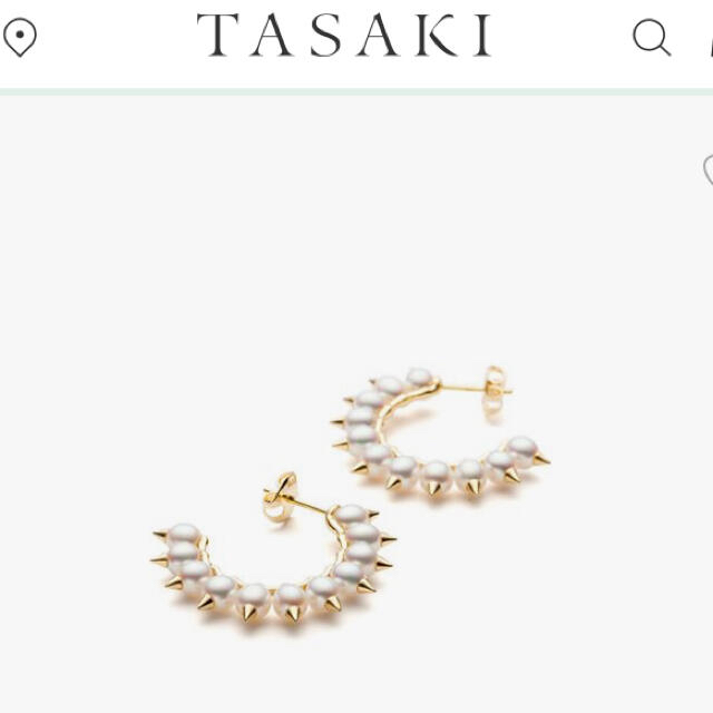 今だけTASAKI デインジャー トライブ ピアス　YG