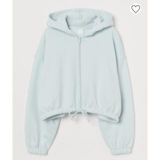 エイチアンドエム(H&M)のフルジップスウェットパーカー(パーカー)