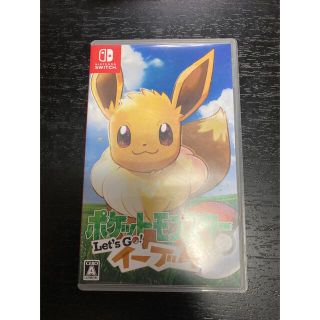 ニンテンドースイッチ(Nintendo Switch)のレッツゴーイーブイ　ポケットモンスター　中古ソフト　任天堂スイッチ送料無料(家庭用ゲームソフト)