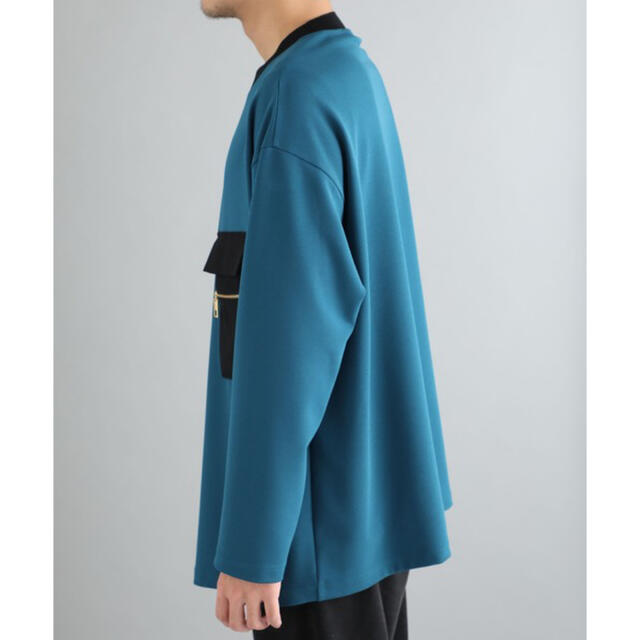 マートマートcullni 20ss アシンメトリースリットロンT Tシャツ