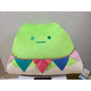 サンエックス(サンエックス)の【美品】すみっコぐらしなつやまモチモチクッション(ぬいぐるみ)