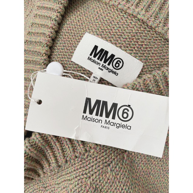 MM6(エムエムシックス)の【新品】MM6 MaisonMargiela  コットンニットベスト レディースのトップス(ベスト/ジレ)の商品写真