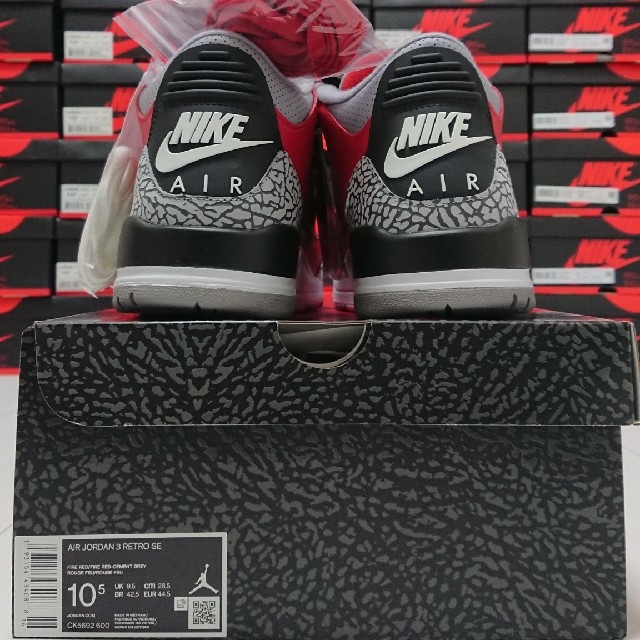 新品未使用 黒タグ付 28.5㎝ JORDAN3 ジョーダン3 ナイキ NIKE 1