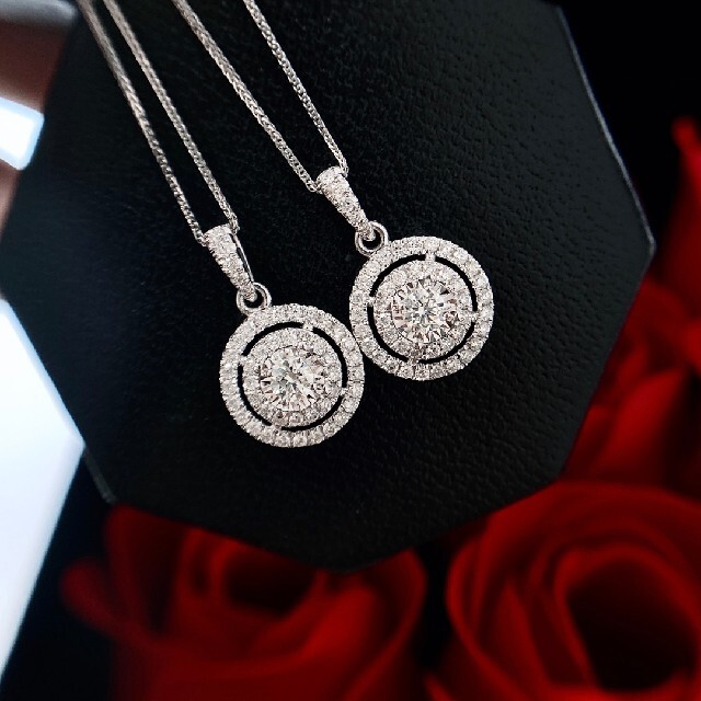 天然ダイヤモンドネックレス0.32ct k18 | mawadgroup.com