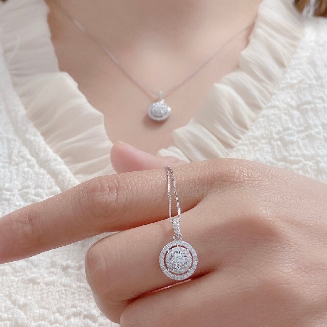 天然ダイヤモンドネックレス0.32ct k18 | mawadgroup.com