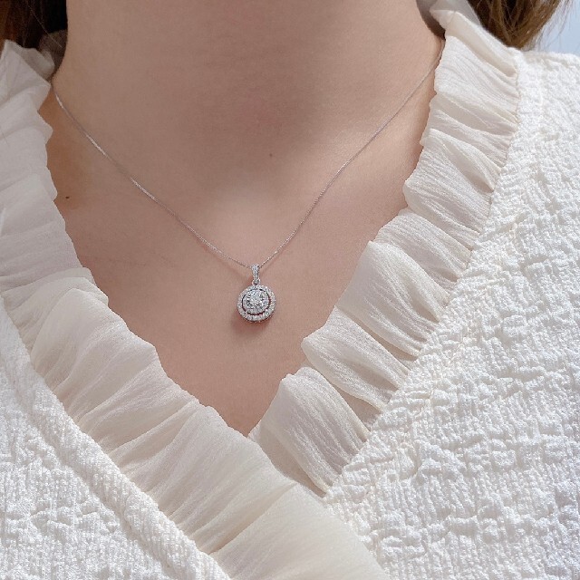 天然ダイヤモンドネックレス0.32ct k18-hybridautomotive.com