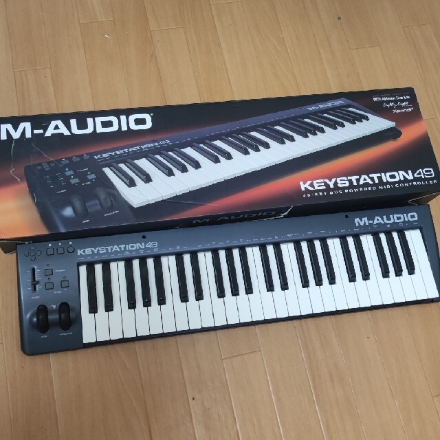 M-AUDIO KEYSTATION49 midiキーボード 楽器のDTM/DAW(MIDIコントローラー)の商品写真