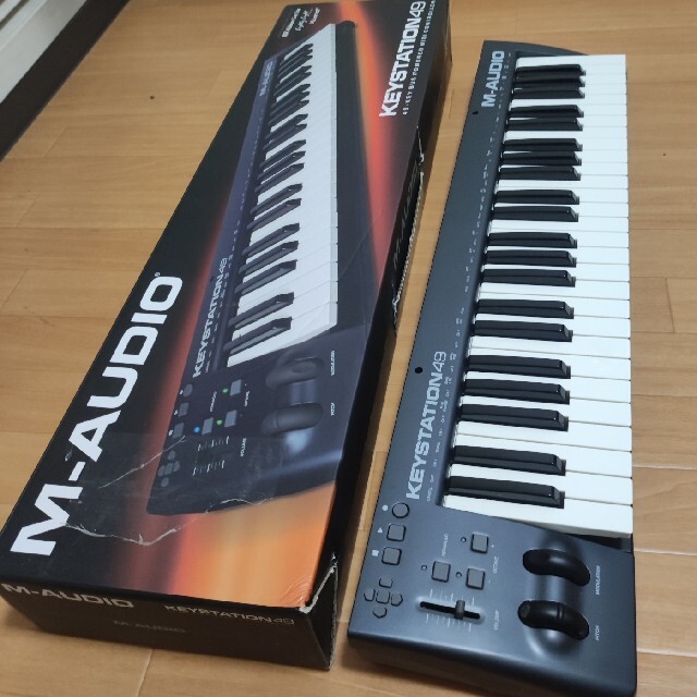 M-AUDIO KEYSTATION49 midiキーボード 楽器のDTM/DAW(MIDIコントローラー)の商品写真