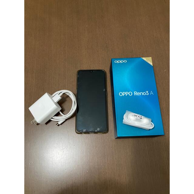 OPPO(オッポ)の【送料込み】OPPO オッポ Reno3 A スマホ/家電/カメラのスマートフォン/携帯電話(スマートフォン本体)の商品写真