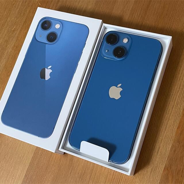 新品未使用・未開封 iPhone13無印 Blue 128GB SIMフリー