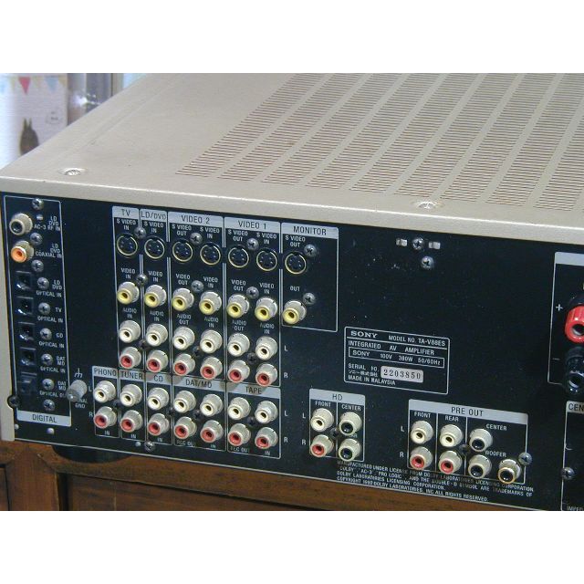 ☆【高音質】SONY TA-V88ESアンプ。 当時￥150,000の通販 by