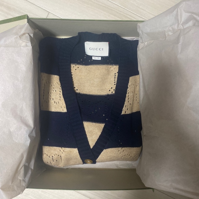 Gucci - BTSテテ着用 GUCCIストライプカーディガンの通販 by our's