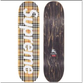 シュプリーム(Supreme)のBurberry skateboard deck シュプリーム(スケートボード)