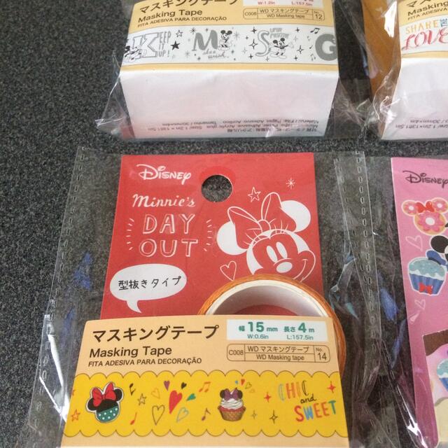 Disney(ディズニー)の【先着1名様限定★完売★新品】DAISO ディズニー マスキングテープ セット インテリア/住まい/日用品の日用品/生活雑貨/旅行(日用品/生活雑貨)の商品写真