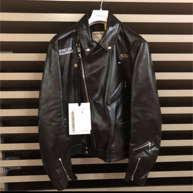 MONCLER - MONCLER × fragment × Lewis Leathersの通販 by MONCLER - MONCLER × fragment × Lewis Leathersの通販 by
