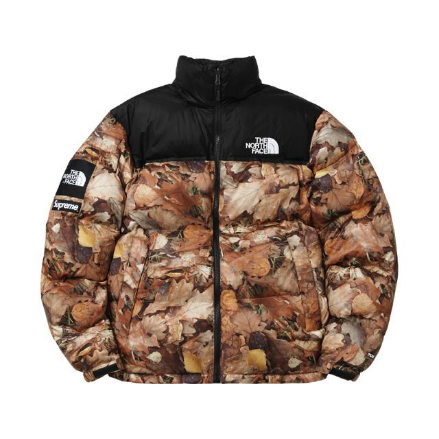 Supreme North Face Nuptse Leaves ヌプシ