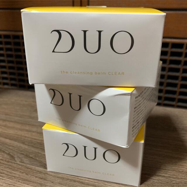 DUO クリア 3個セット