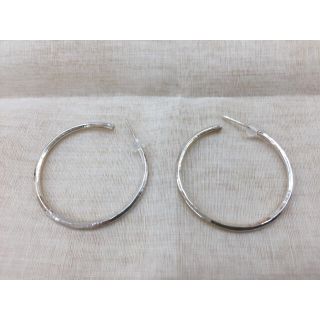 SARARTH サラース フープピアス PURE SILVER 999 の通販 by キツネさん