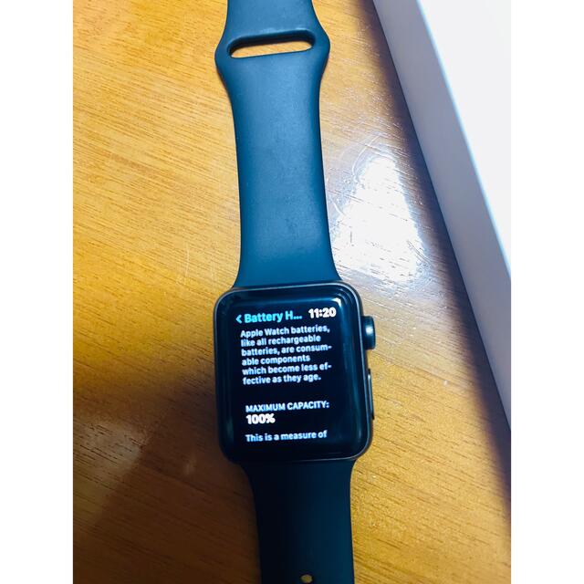 Apple(アップル)のApple Watch Series 3 メンズの時計(腕時計(デジタル))の商品写真