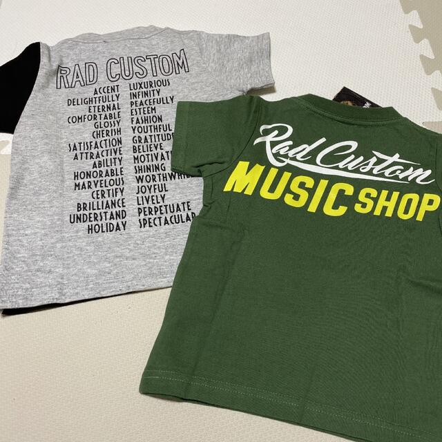 RAD CUSTOM(ラッドカスタム)のTシャツ　2枚セット　90サイズ キッズ/ベビー/マタニティのキッズ服男の子用(90cm~)(Tシャツ/カットソー)の商品写真