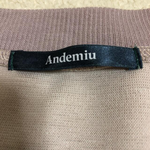 Andemiu(アンデミュウ)のAndemiu 春物　ブルゾン レディースのジャケット/アウター(ブルゾン)の商品写真